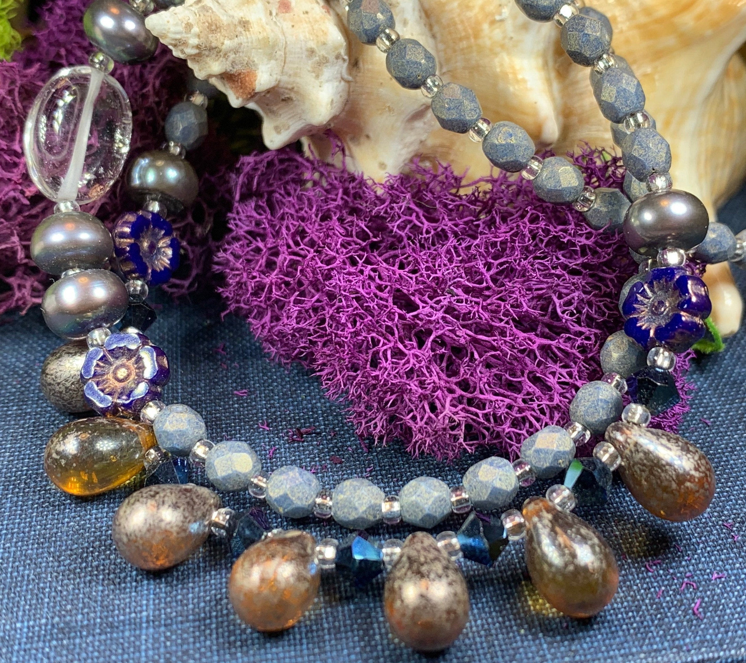 Celtic Twilight Crystal Necklace