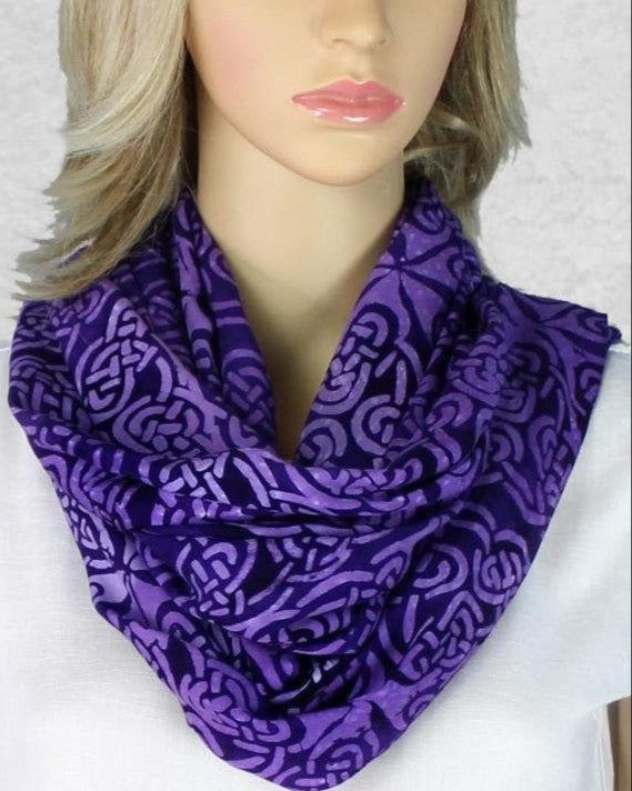 Celtic Batik Scarf