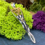 Double Danu Goddess Necklace