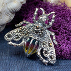 Marcasite Bee Pin