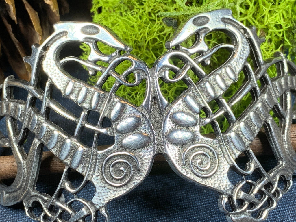 Celtic Dragon Hair Slide