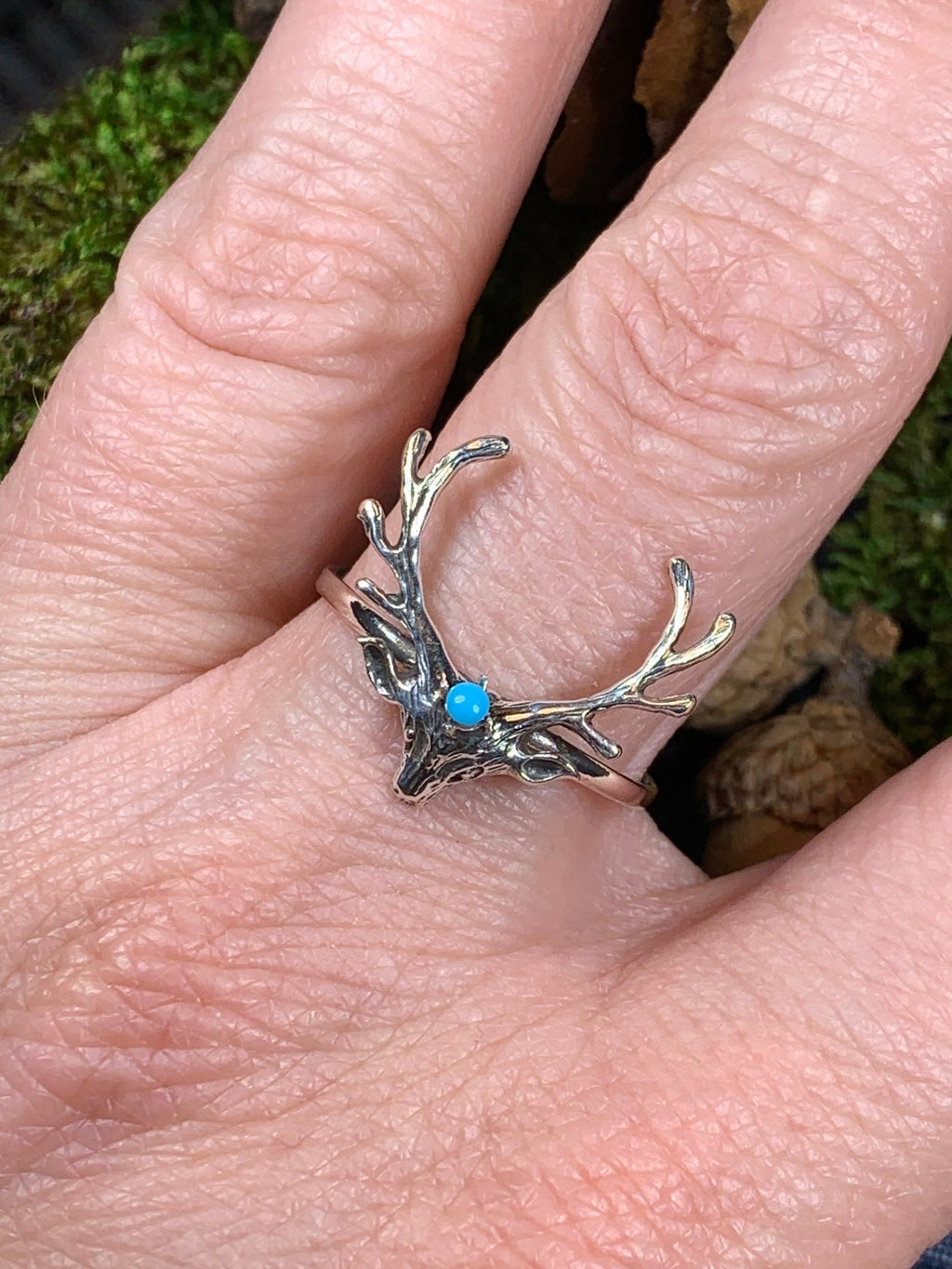 Stag Antler Ring