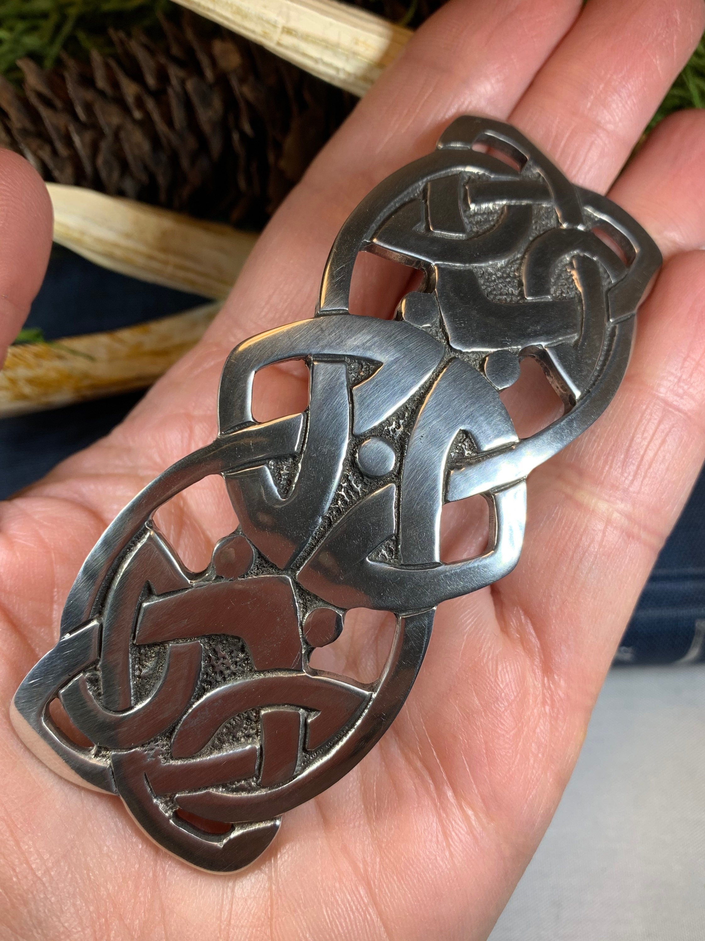 Celtic Friendship Knot Hair Clip