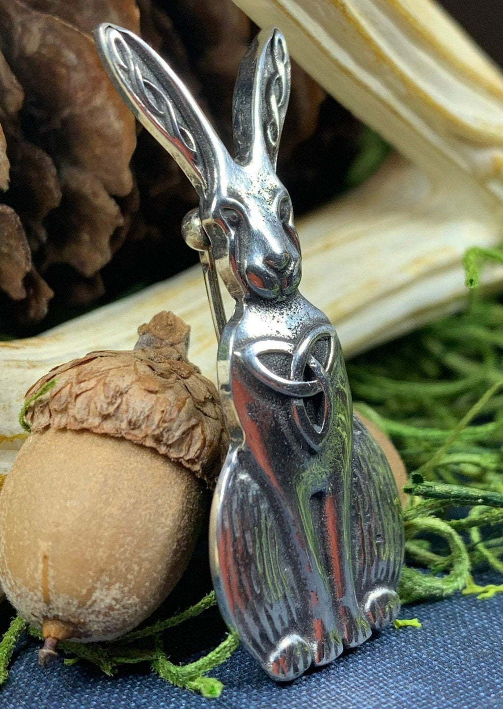 Celtic Rabbit Pin