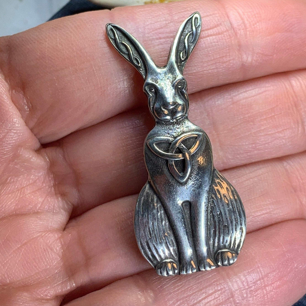Celtic Rabbit Pin