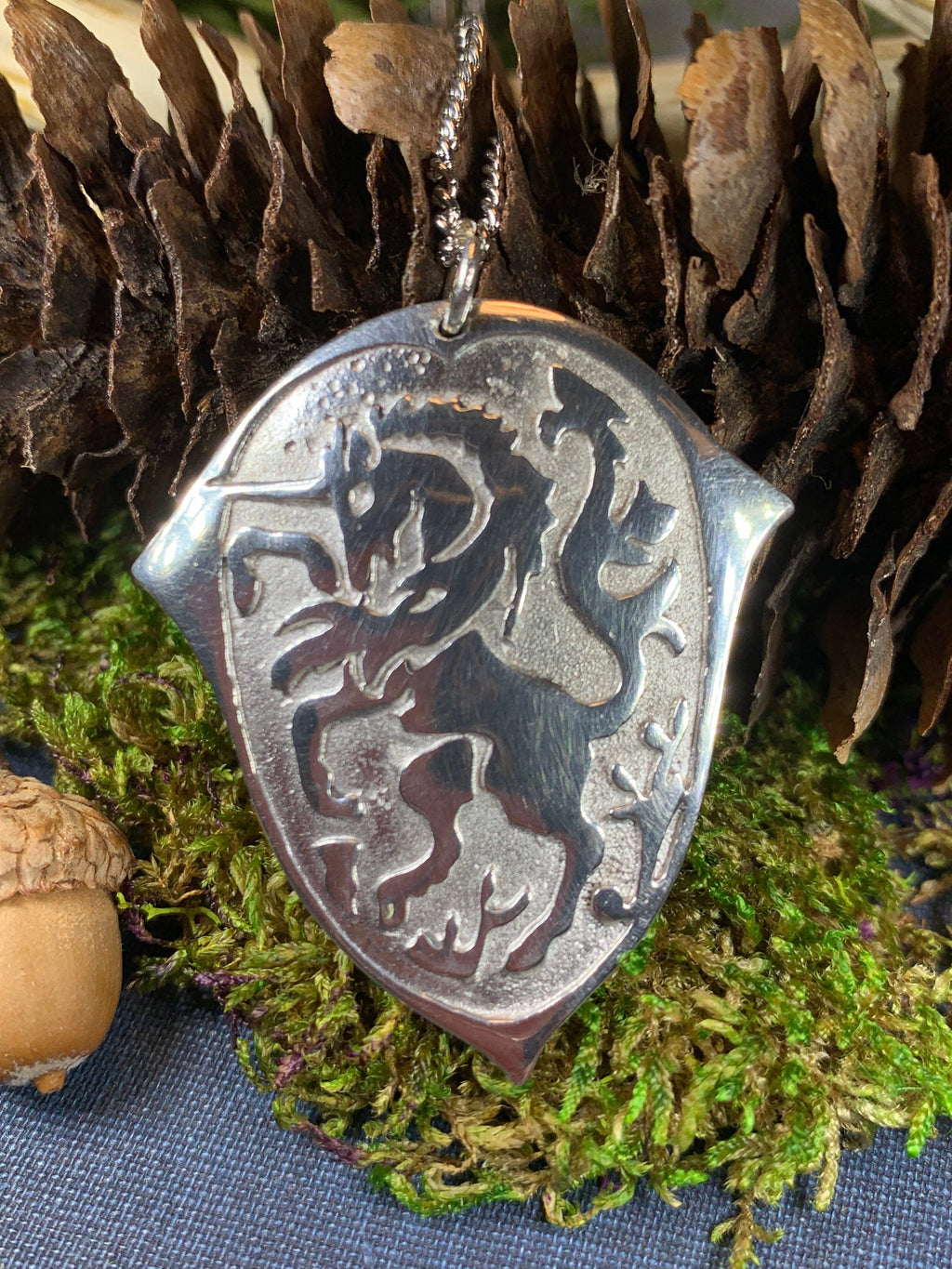 Unicorn of Scotland Medallion Necklace