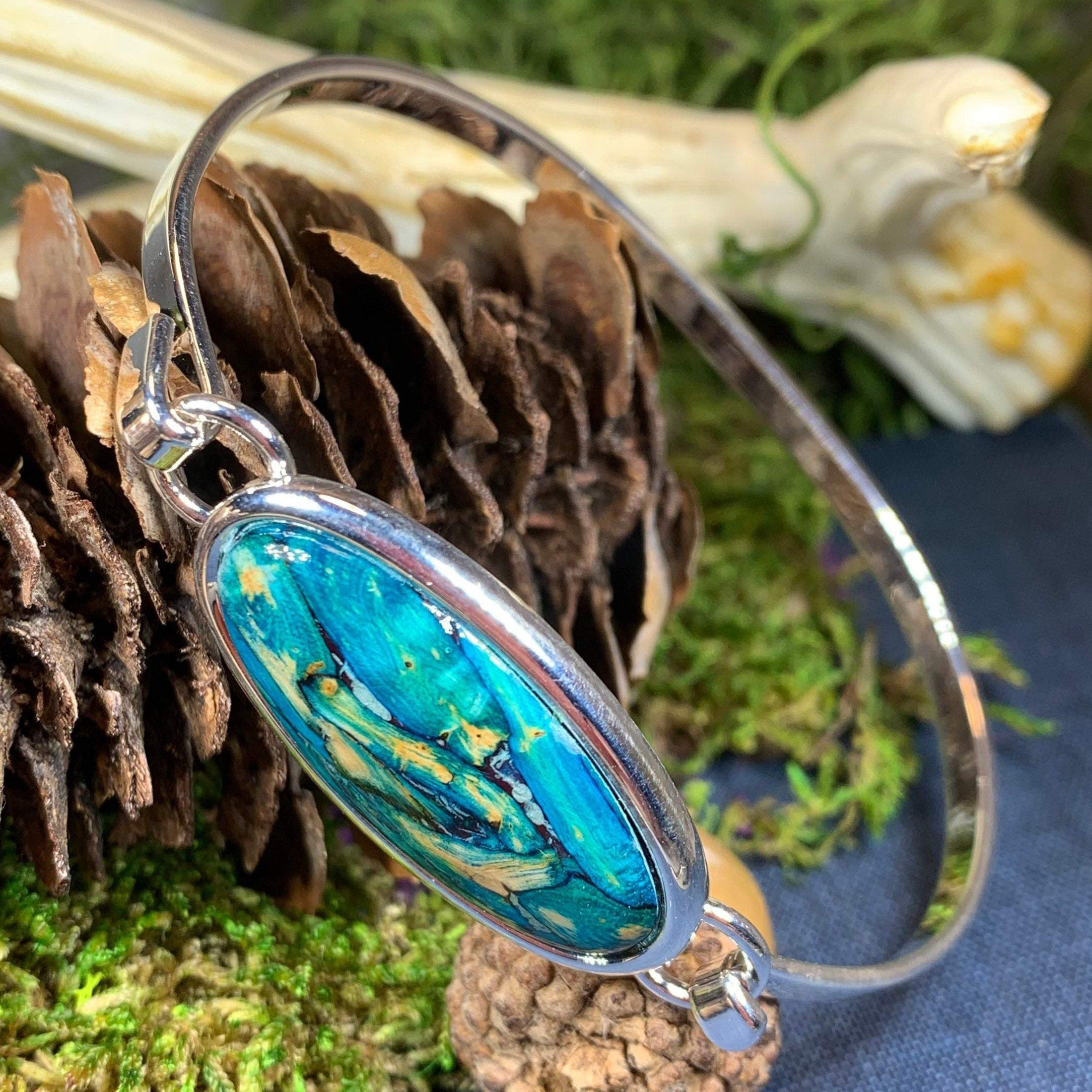 Scottish Heathergems Celtic Bracelet