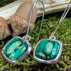 Heathergems Celtic Square Earrings
