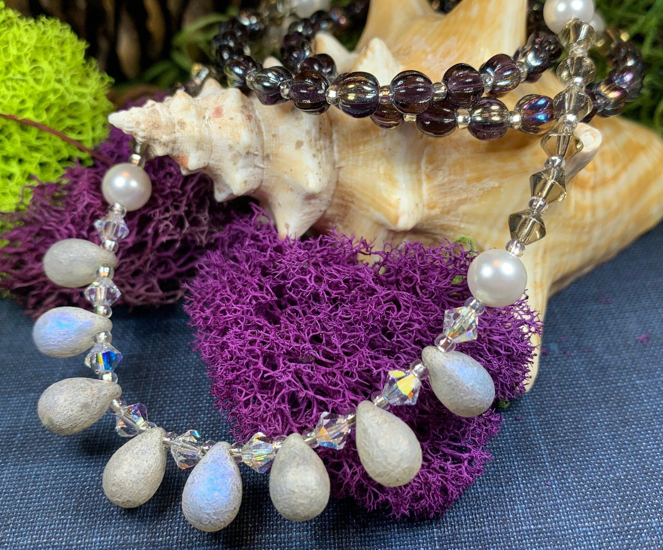 Celtic Dawn Crystal Necklace