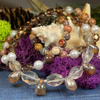 Autumn Whisper Crystal Necklace