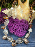 Autumn Whisper Crystal Necklace