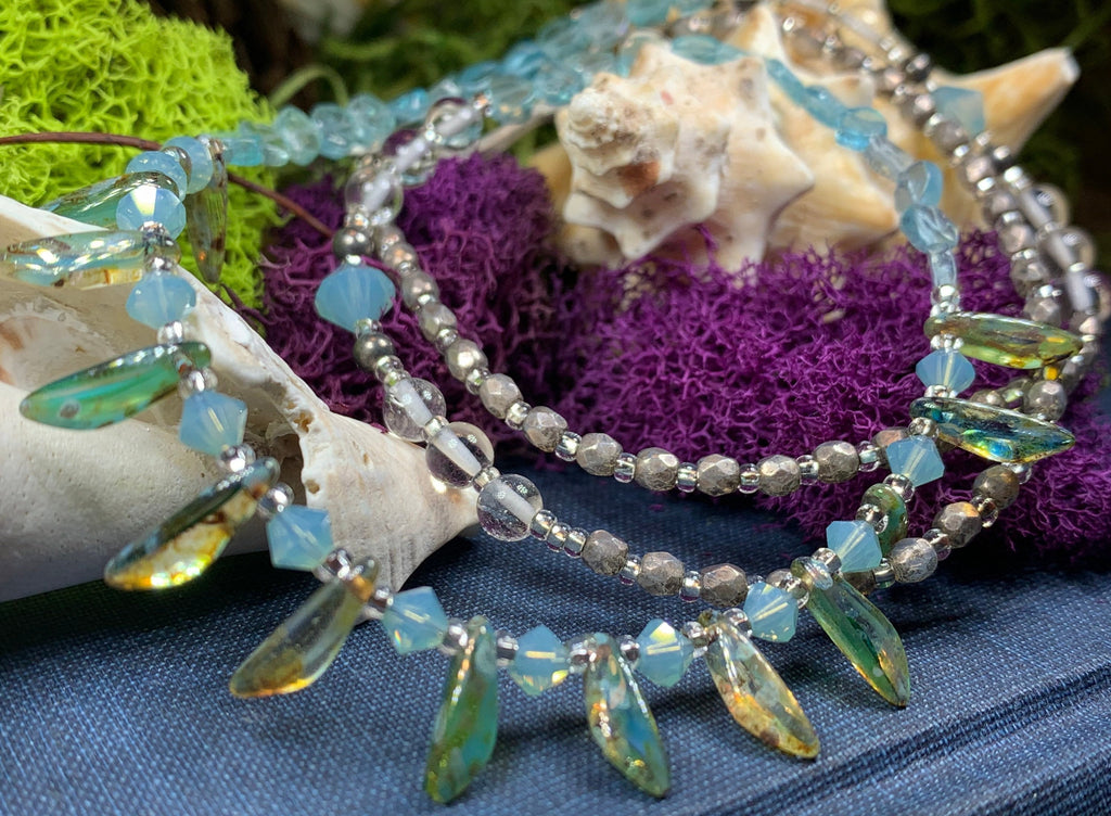 Irish Summer Crystal Necklace