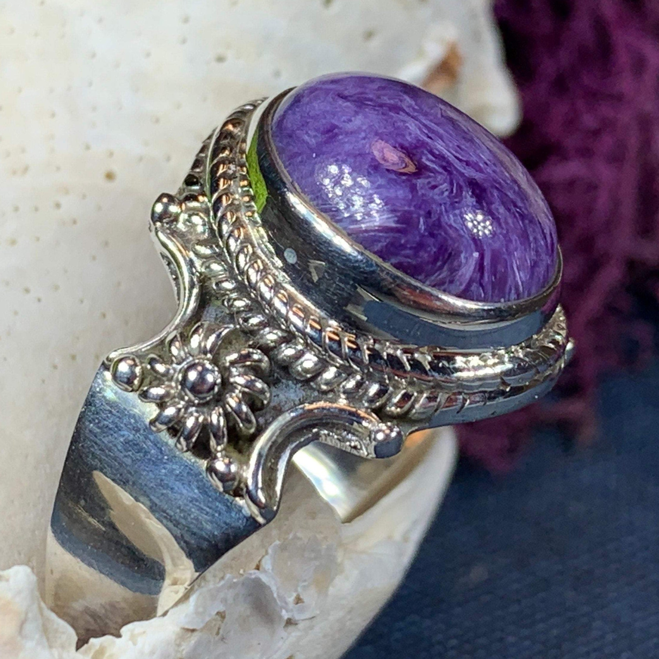 Purple Romance Ring