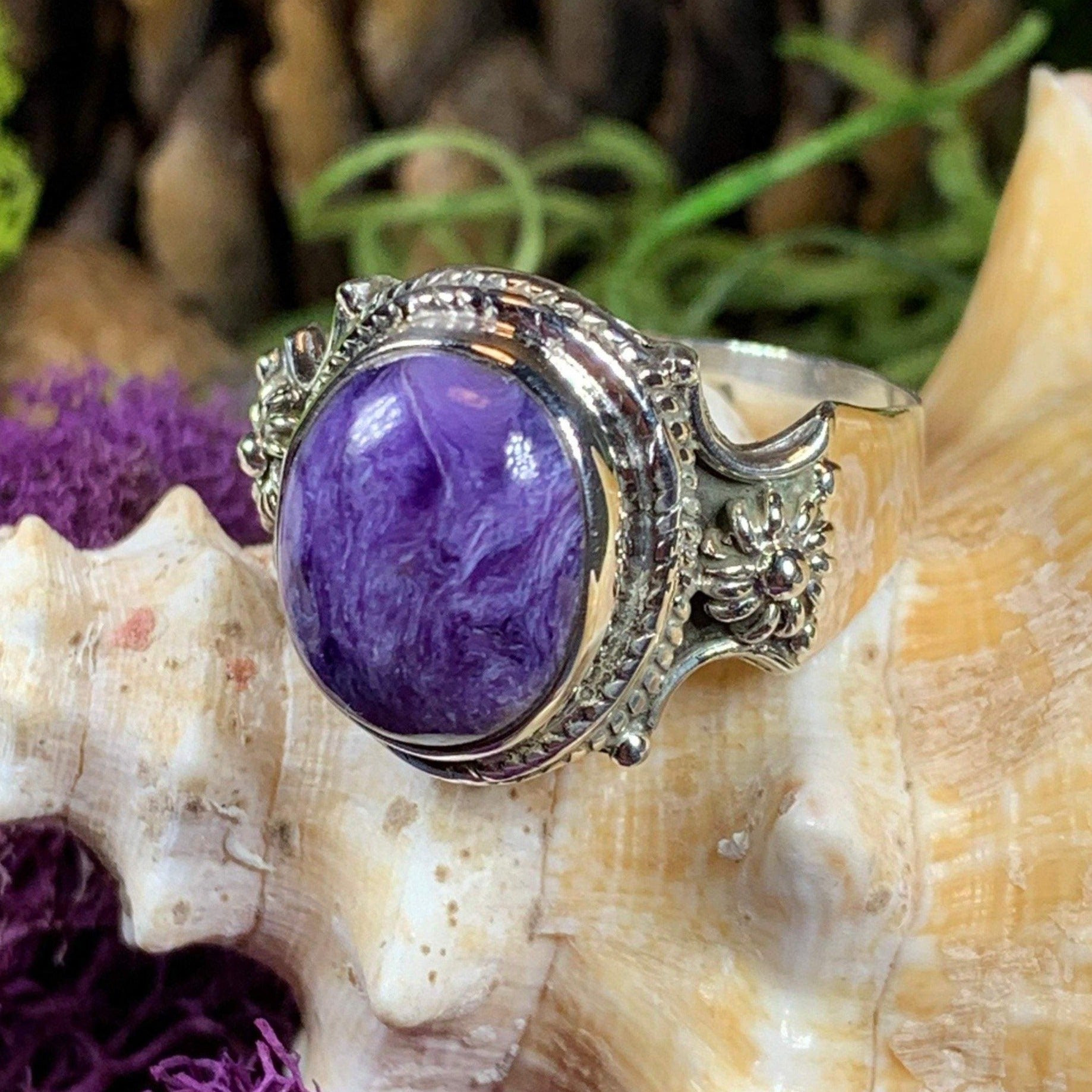 Purple Romance Ring