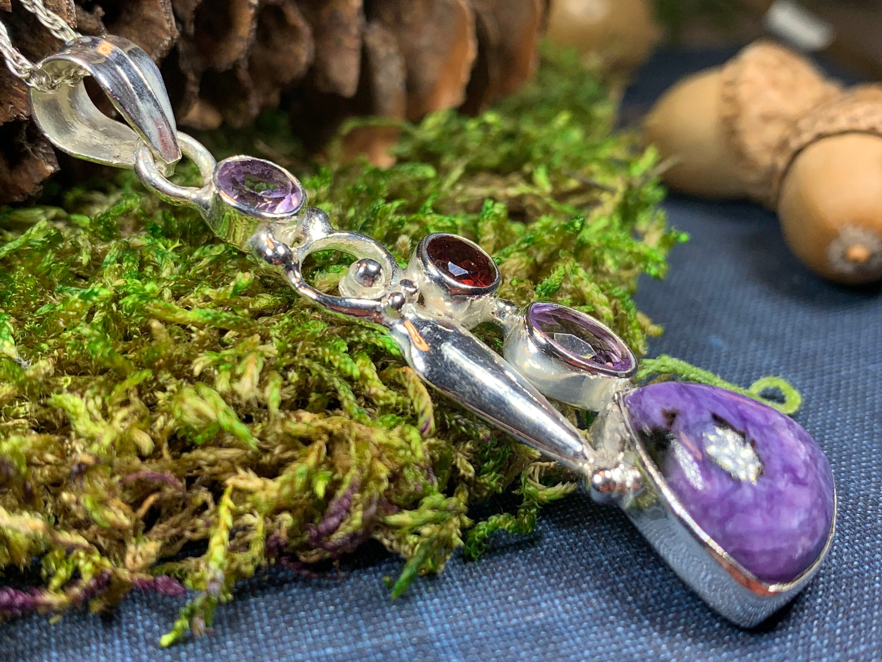 Purple Goddess Necklace