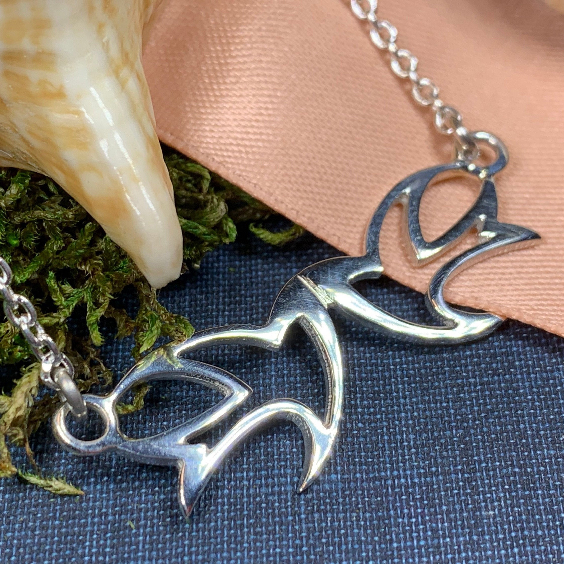 Iona Abbey Peace Doves Necklace