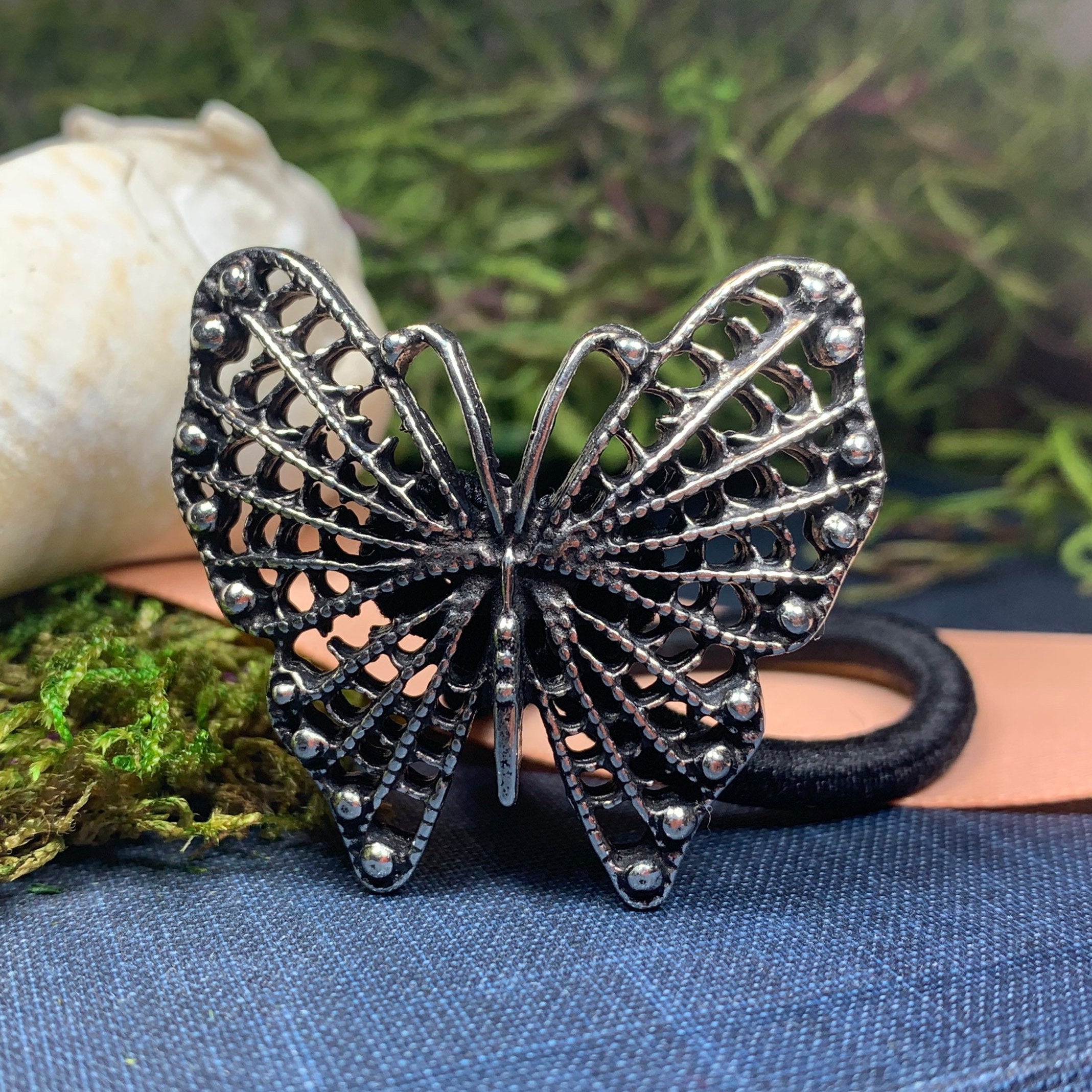 Butterfly Ponytail Holder