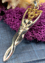 Double Danu Goddess Necklace