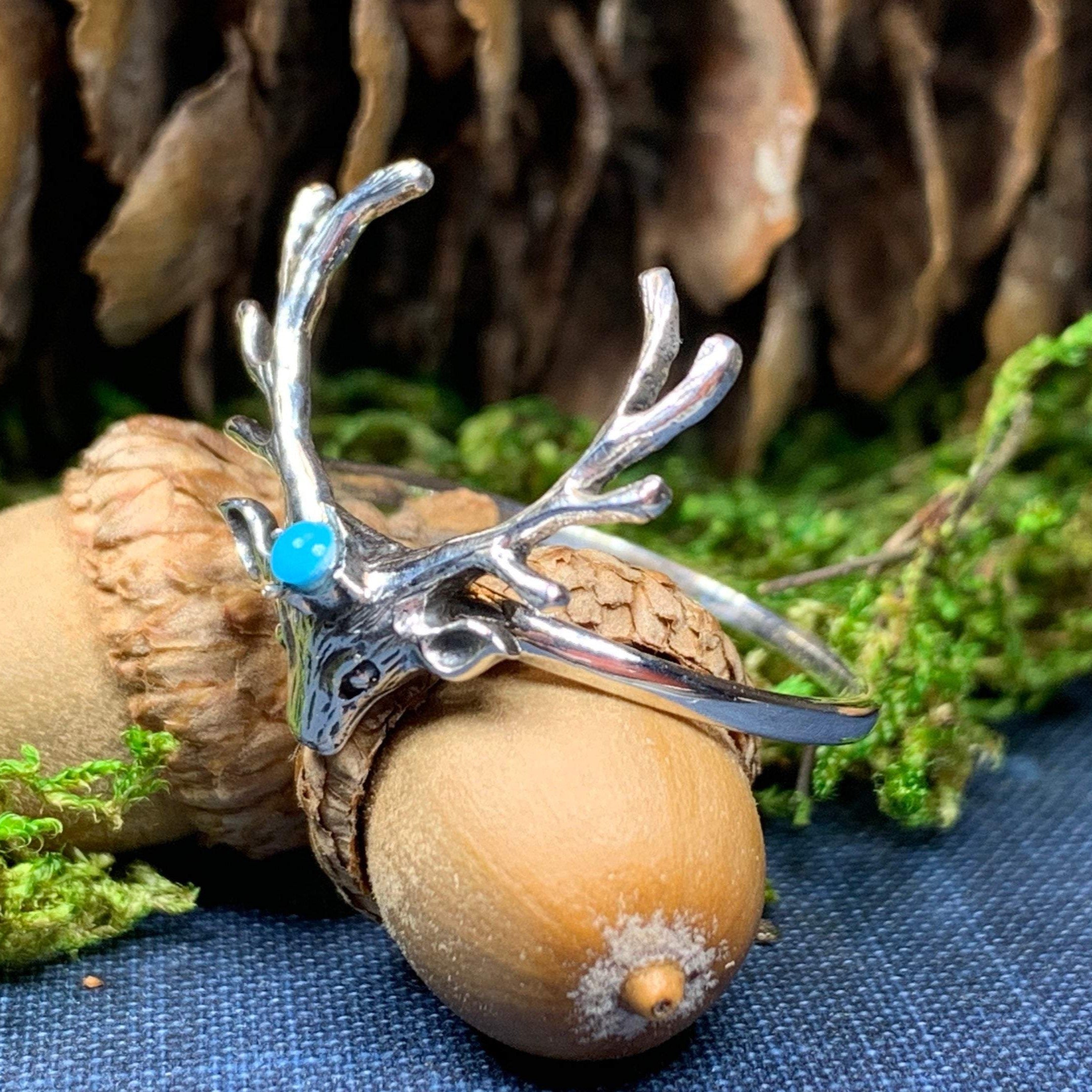 Stag Antler Ring