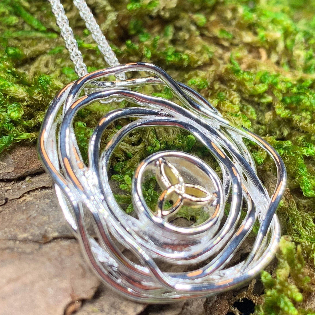 Cradle of Life Trinity Knot Necklace