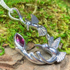 Celtic Hummingbird Necklace