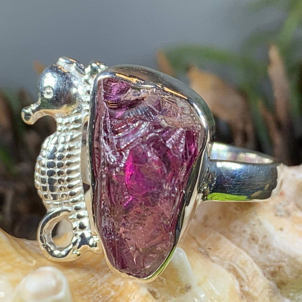 Seahorse Gemstone Ring