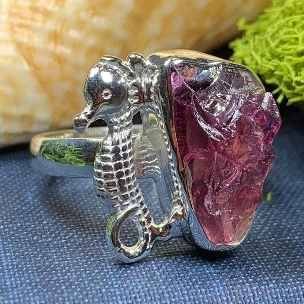 Seahorse Gemstone Ring