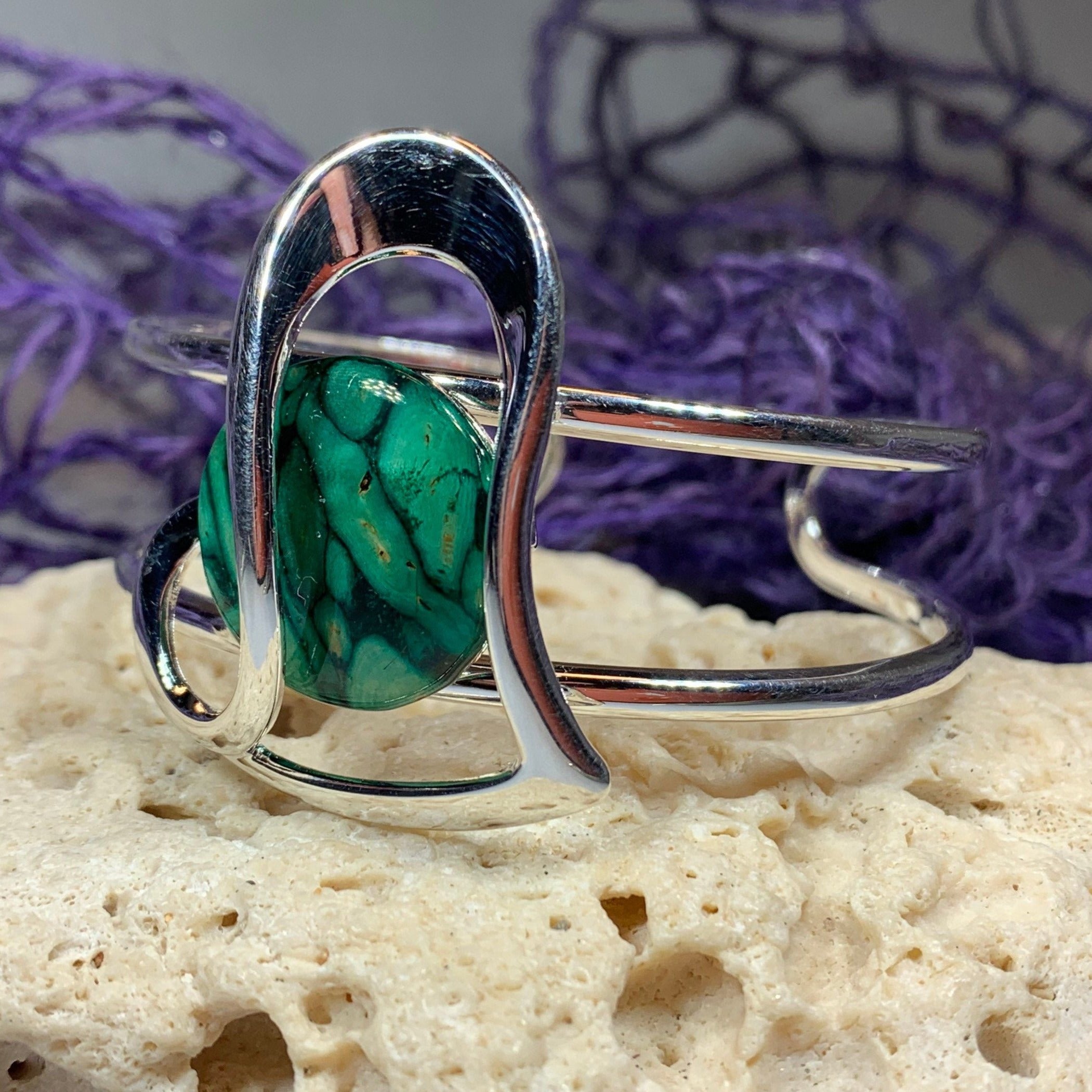 Heathergems Heart Scottish Bracelet