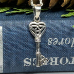 Petite Celtic Key Necklace