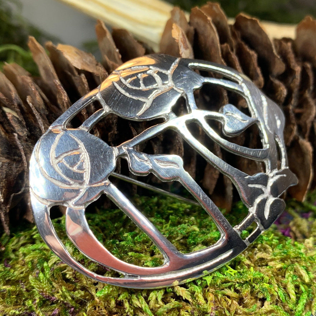 Mackintosh Summer Roses Brooch