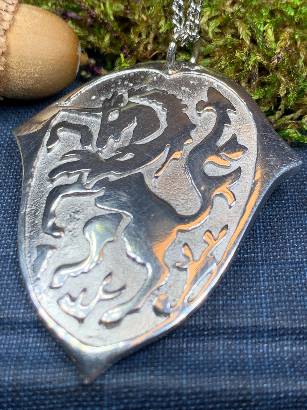 Unicorn of Scotland Medallion Necklace