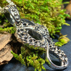 Anixa Celtic Dragon Necklace