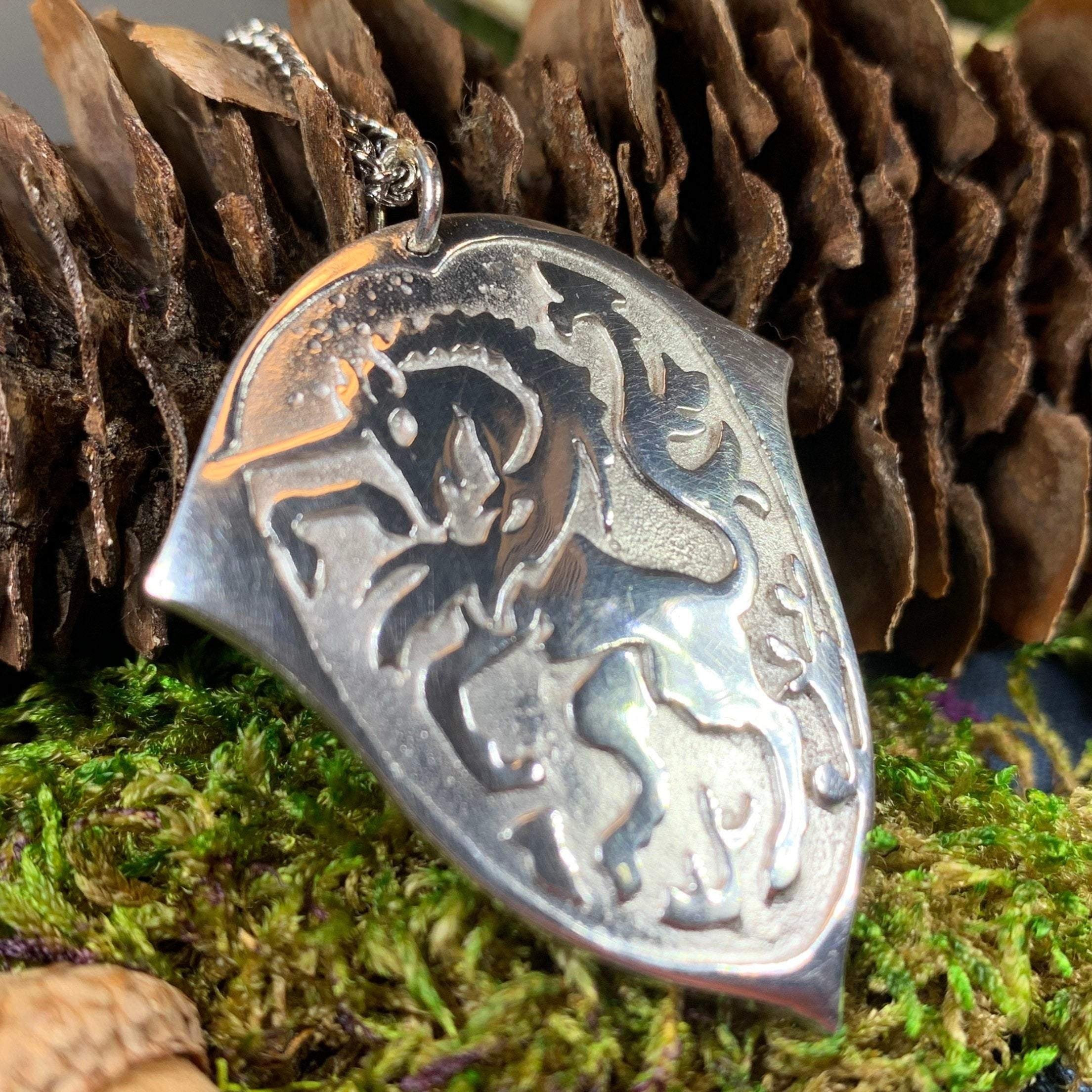Unicorn of Scotland Medallion Necklace