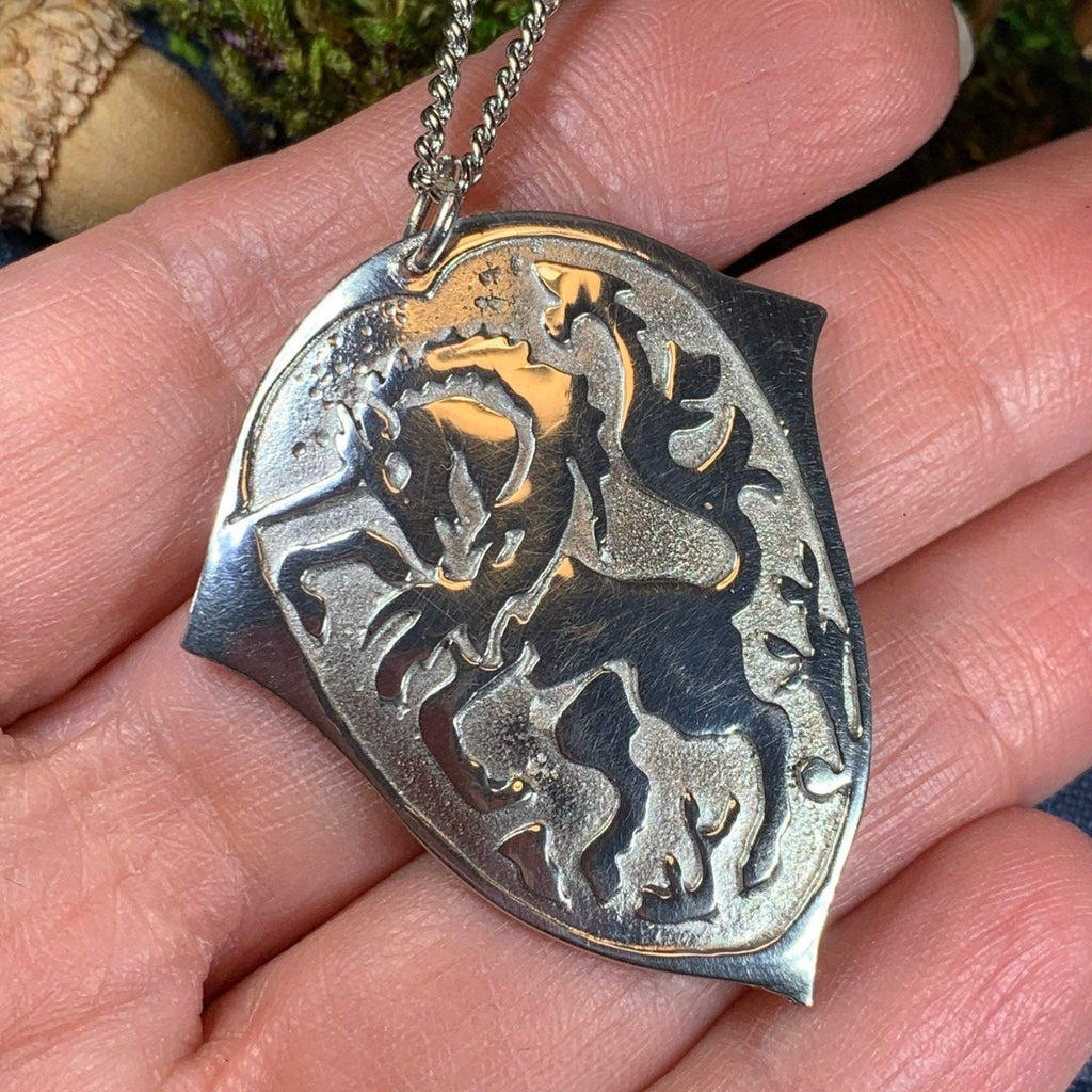 Unicorn of Scotland Medallion Necklace