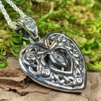 Emilie Celtic Heart Necklace