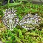 Regal Thistle Luckenbooth Earrings