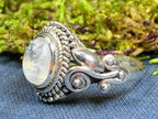 Celtic Vines Moonstone Ring