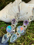 Celtic Twilight Opal Earrings
