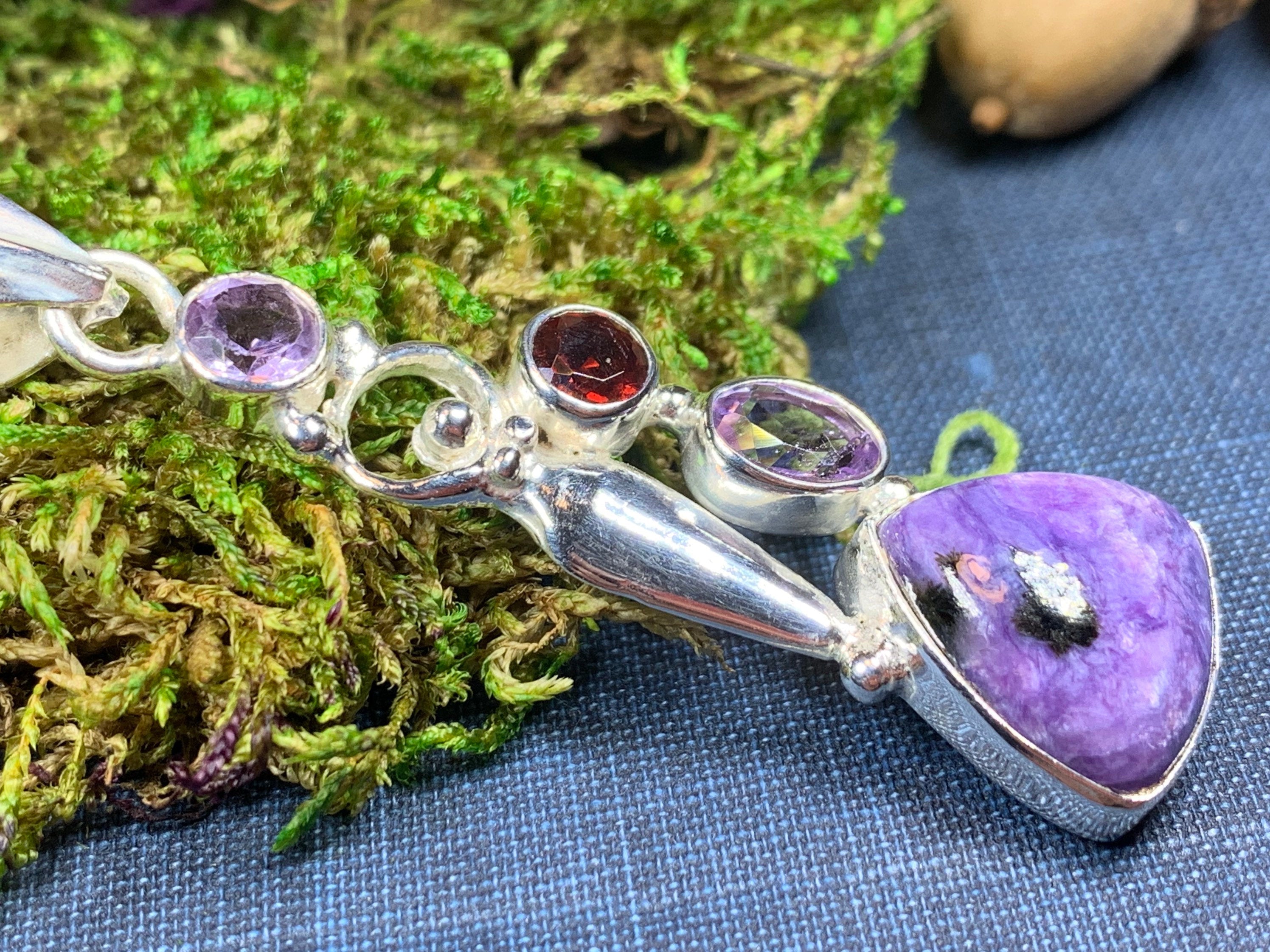 Purple Goddess Necklace