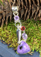 Purple Goddess Necklace