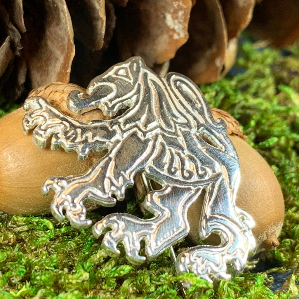 Scotland Royal Lion Brooch