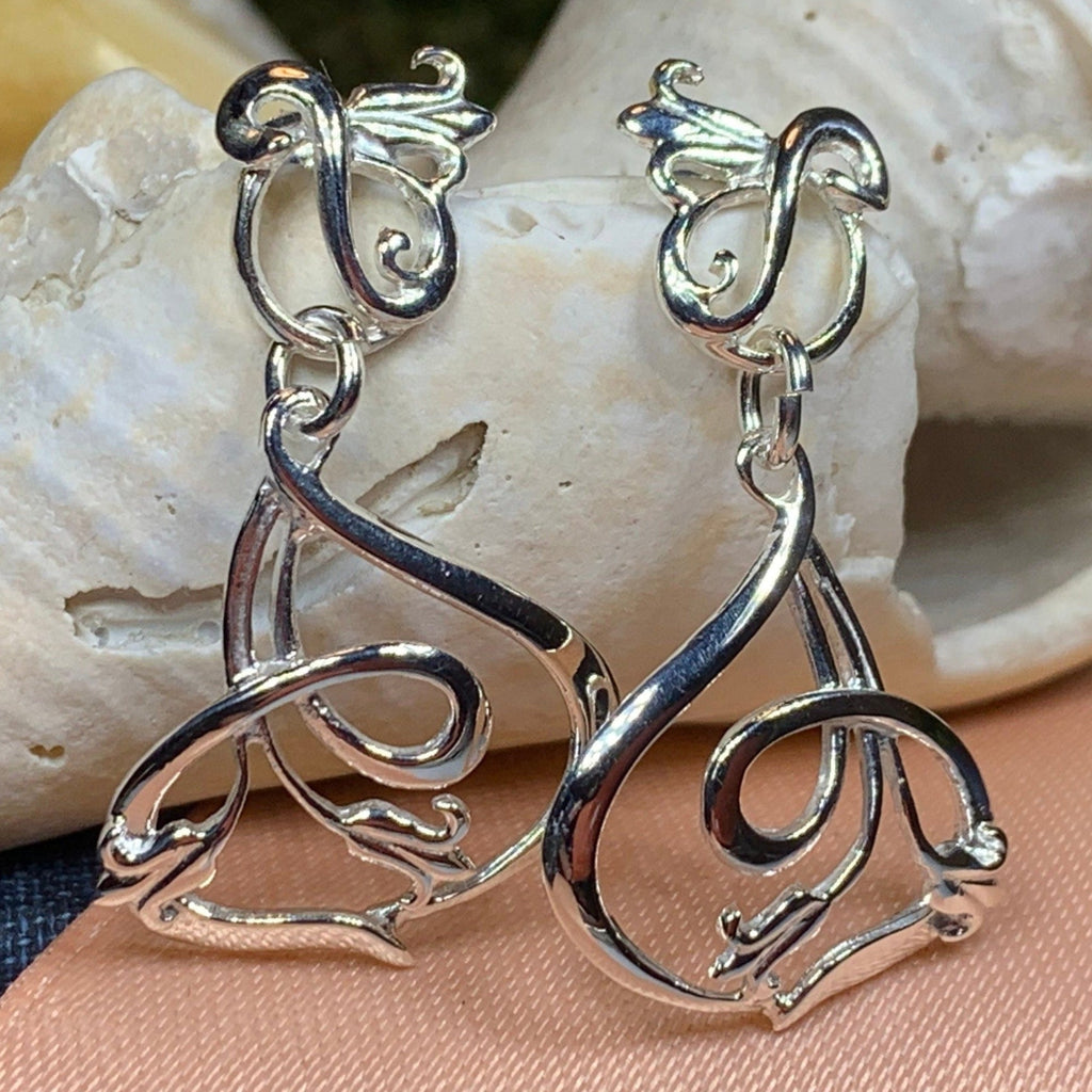 Bluebell Art Deco Earrings