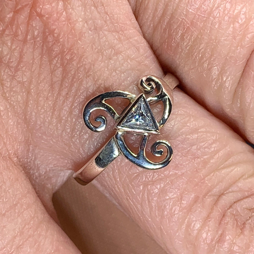 Tara Celtic Spiral Ring