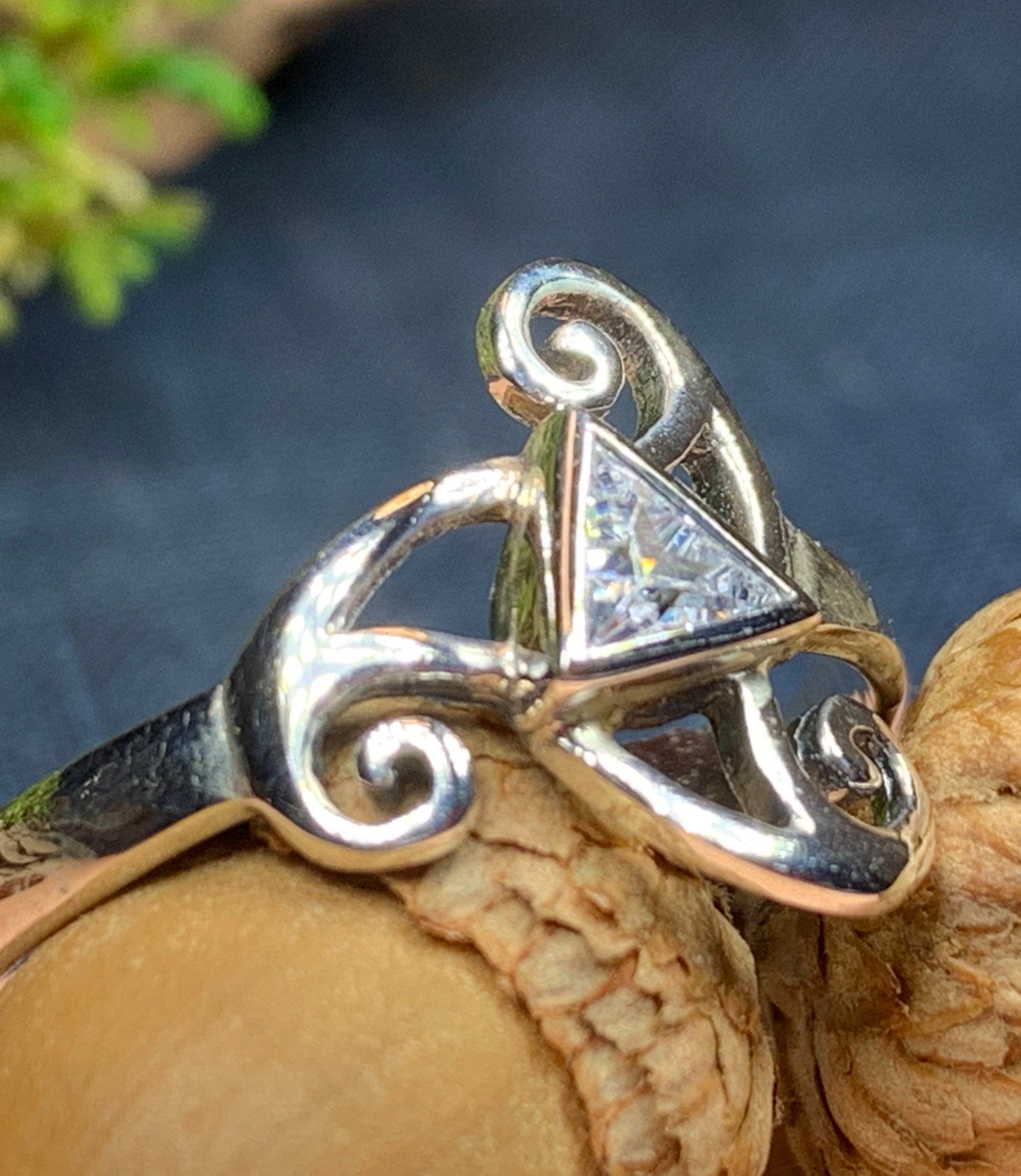 Tara Celtic Spiral Ring