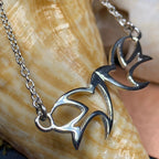 Iona Abbey Peace Doves Necklace