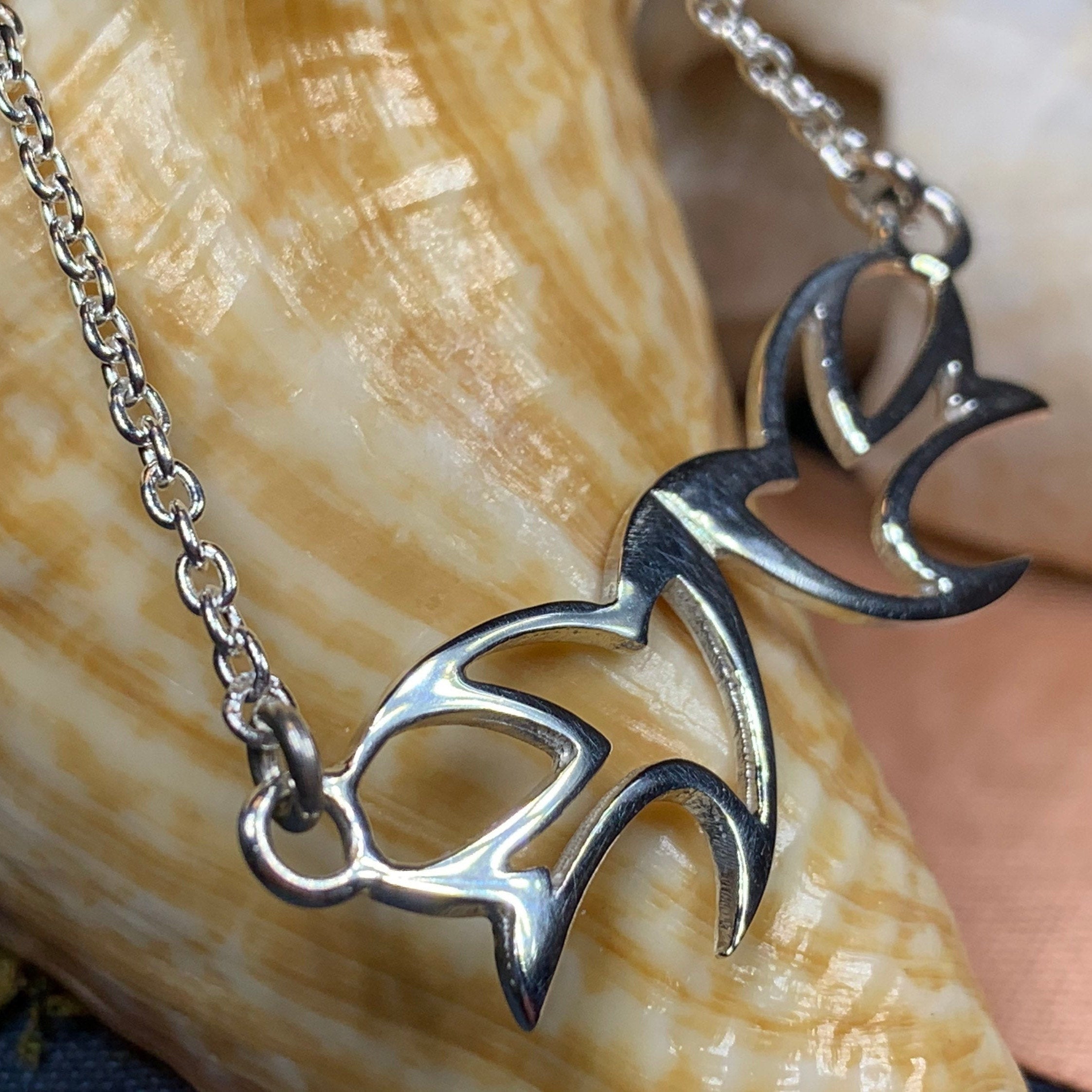 Iona Abbey Peace Doves Necklace