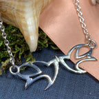 Iona Abbey Peace Doves Necklace