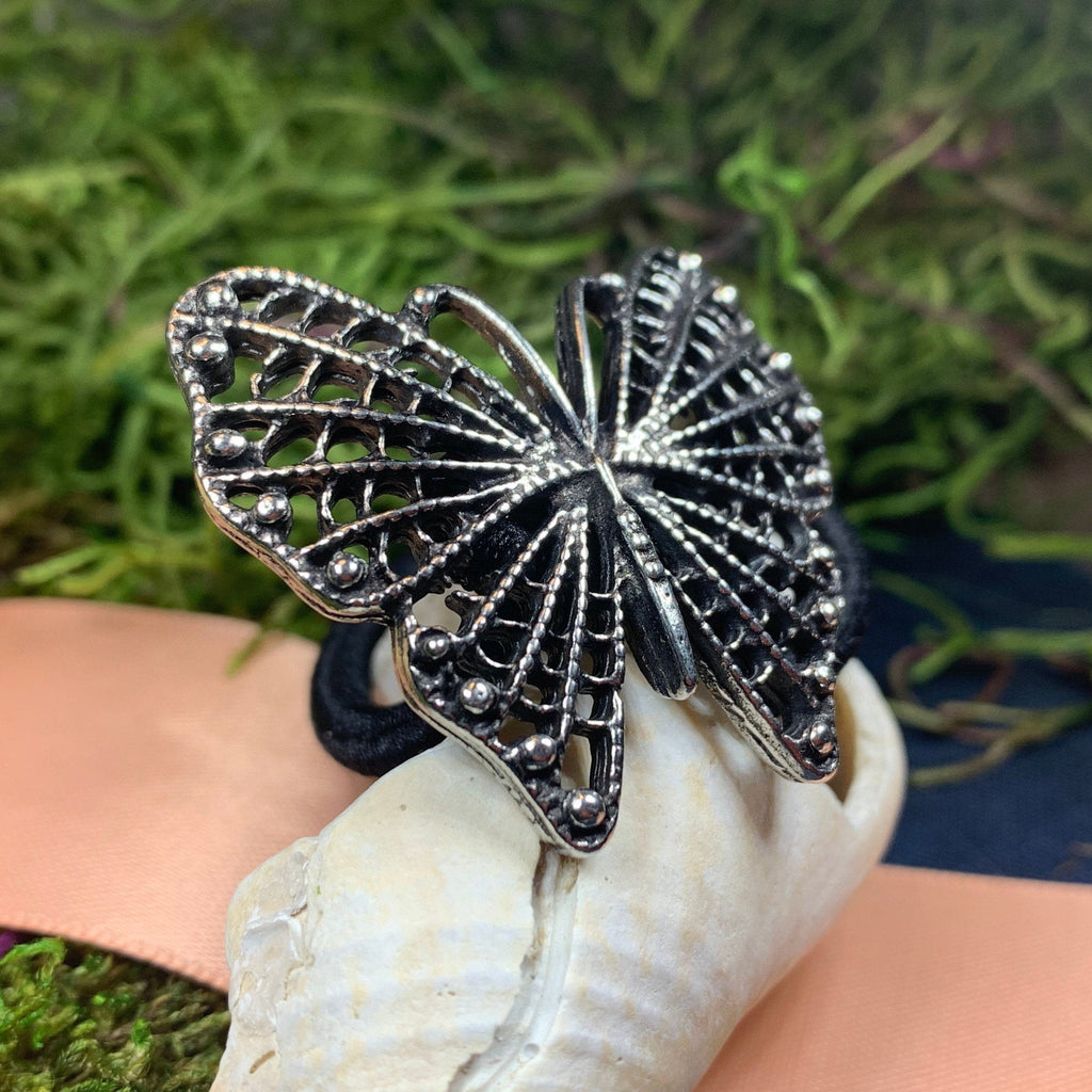 Butterfly Ponytail Holder