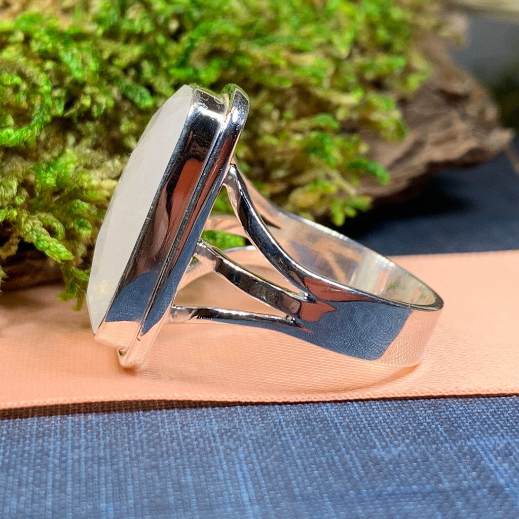 Celtic Dream Moonstone Ring