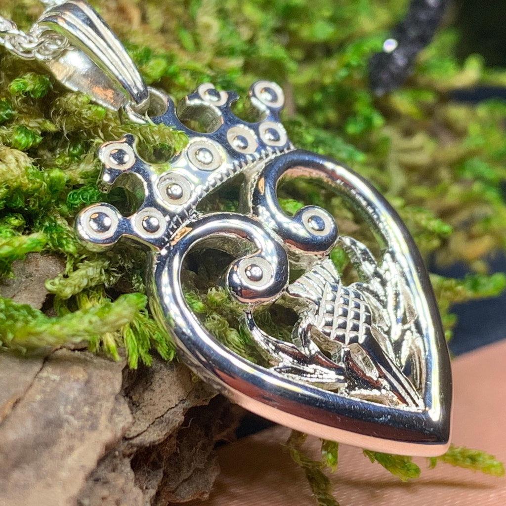 Regal Thistle Luckenbooth Necklace